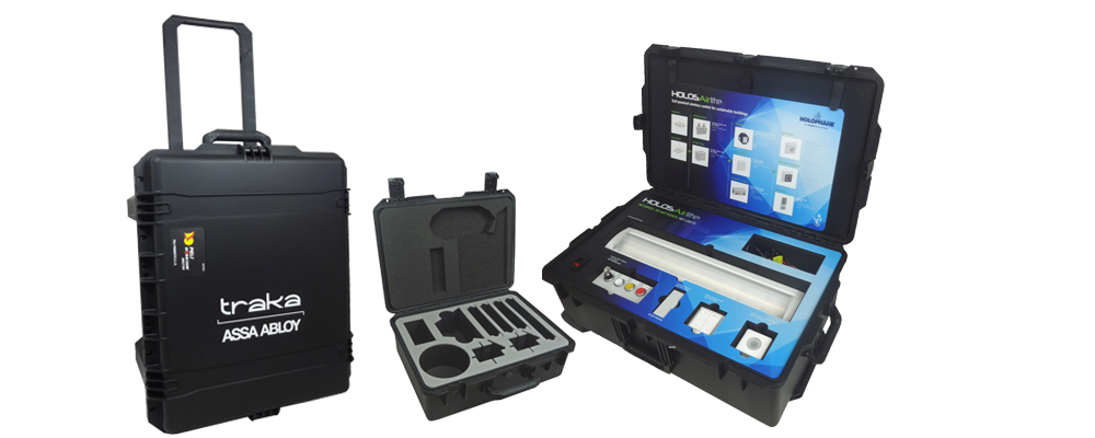 peli storm protective cases customised with bespoke cut foam interiors and branding