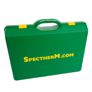 Green Plastic Moulded Case with Branding