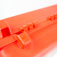 plastic case independent hinges