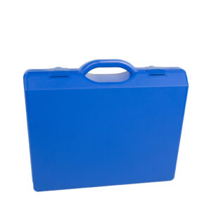 Blue Plastic Carry Case Which Can Be Branded or have Logo Added