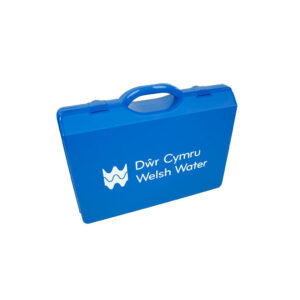 water sample testing kit case printed with company logo