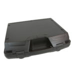 X44 black plastic carry case with secure catches