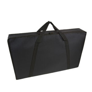 economy padded window sample bag with zip closure