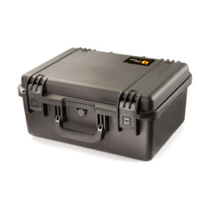 black peli storm im2450 waterproof transport case with folding handles and secure catches