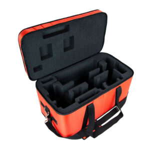 made to measure equipment bag with foam insert to protect products