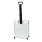 aluminium cases on wheels with retractable handle