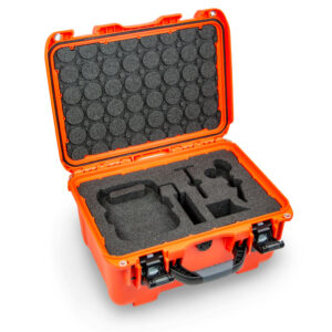 Orange-Nanuk-Case-with-custom-cut-foam-insert-for-product-samples