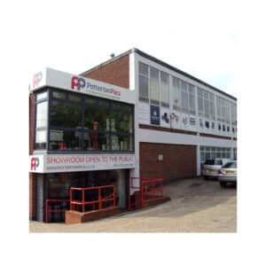 PottertonPacs Factory and Showroom Exterior