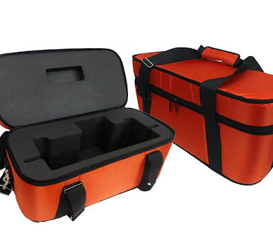 Sales Reps Bags For Your Transportation and Presentation Needs, orange bags with custom cut foam inserts